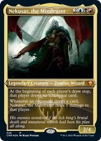 Nekusar, the Mindrazer (Foil Etched) [Commander Legends] | Exor Games Summserside