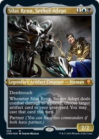 Silas Renn, Seeker Adept (Foil Etched) [Commander Legends] | Exor Games Summserside