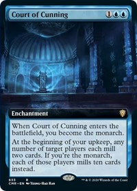 Court of Cunning (Extended Art) [Commander Legends] | Exor Games Summserside