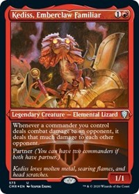 Kedniss, Emberclaw Familiar (Foil Etched) [Commander Legends] | Exor Games Summserside