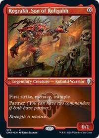 Rograkh, Son of Gohgahh (Foil Etched) [Commander Legends]