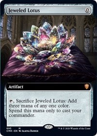 Jeweled Lotus (Extended Art) [Commander Legends] | Exor Games Summserside