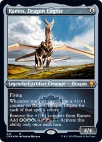 Ramos, Dragon Engine (Foil Etched) [Commander Legends] | Exor Games Summserside