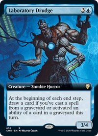 Laboratory Drudge (Extended Art) [Commander Legends] | Exor Games Summserside