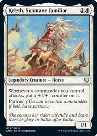 Keleth, Sunmane Familiar [Commander Legends] | Exor Games Summserside