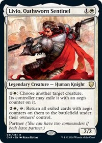 Livio, Oathsworn Sentinel [Commander Legends] | Exor Games Summserside