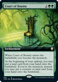 Court of Bounty (Extended Art) [Commander Legends] | Exor Games Summserside