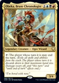 Obeka, Brute Chronologist [Commander Legends] | Exor Games Summserside