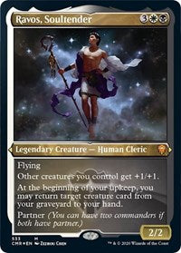 Ravos, Soultender (Foil Etched) [Commander Legends] | Exor Games Summserside