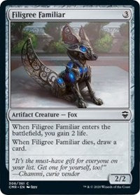 Filigree Familiar [Commander Legends] | Exor Games Summserside