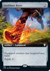 Swiftfoot Boots (Extended Art) [Commander Legends] | Exor Games Summserside