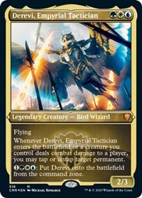 Derevi, Empyrial Tactician (Foil Etched) [Commander Legends] | Exor Games Summserside