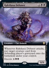 Rakshasa Debaser (Extended Art) [Commander Legends] | Exor Games Summserside