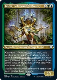 Imoti, Celebrant of the Bounty (Foil Etched) [Commander Legends] | Exor Games Summserside