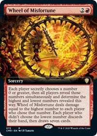 Wheel of Misfortune (Extended Art) [Commander Legends] | Exor Games Summserside