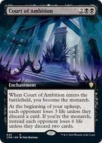 Court of Ambition (Extended Art) [Commander Legends] | Exor Games Summserside