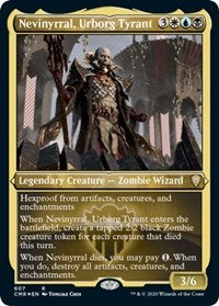 Nevinyrral, Urborg Tyrant (Foil Etched) [Commander Legends] | Exor Games Summserside