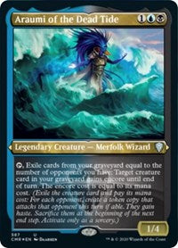 Araumi of the Dead Tide (Foil Etched) [Commander Legends] | Exor Games Summserside