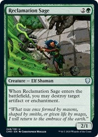 Reclamation Sage [Commander Legends] | Exor Games Summserside