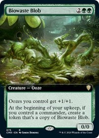 Biowaste Blob (Extended Art) [Commander Legends] | Exor Games Summserside