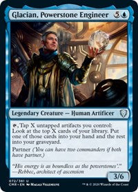 Glacian, Powerstone Engineer [Commander Legends] | Exor Games Summserside