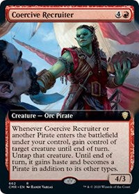 Coercive Recruiter (Extended Art) [Commander Legends] | Exor Games Summserside