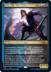 Yuriko, the Tiger's Shadow (Foil Etched) [Commander Legends] | Exor Games Summserside