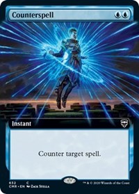 Counterspell (Extended Art) [Commander Legends] | Exor Games Summserside