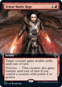 Temur Battle Rage (Extended Art) [Commander Legends] | Exor Games Summserside