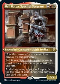 Bell Borca, Spectral Sergeant (Foil Etched) [Commander Legends] | Exor Games Summserside