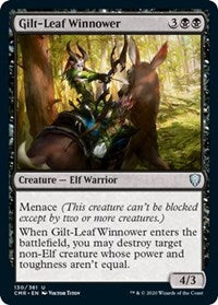 Gilt-Leaf Winnower [Commander Legends] | Exor Games Summserside