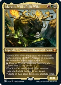 Marath, Will of the Wild (Foil Etched) [Commander Legends] | Exor Games Summserside