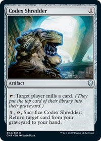 Codex Shredder [Commander Legends] | Exor Games Summserside