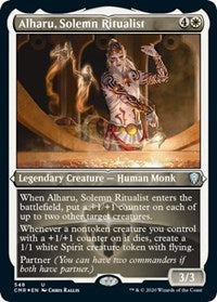 Alharu, Solemn Ritualist (Foil Etched) [Commander Legends] | Exor Games Summserside