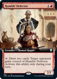 Humble Defector (Extended Art) [Commander Legends] | Exor Games Summserside