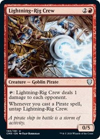 Lightning-Rig Crew [Commander Legends] | Exor Games Summserside