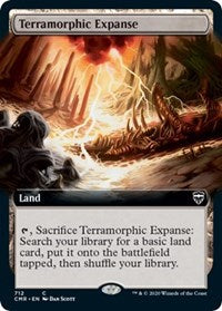 Terramorphic Expanse (Extended Art) [Commander Legends] | Exor Games Summserside