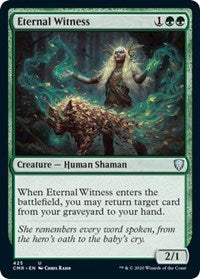 Eternal Witness [Commander Legends] | Exor Games Summserside