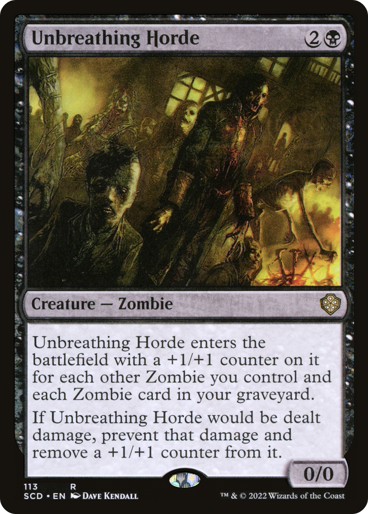 Unbreathing Horde [Starter Commander Decks] | Exor Games Summserside