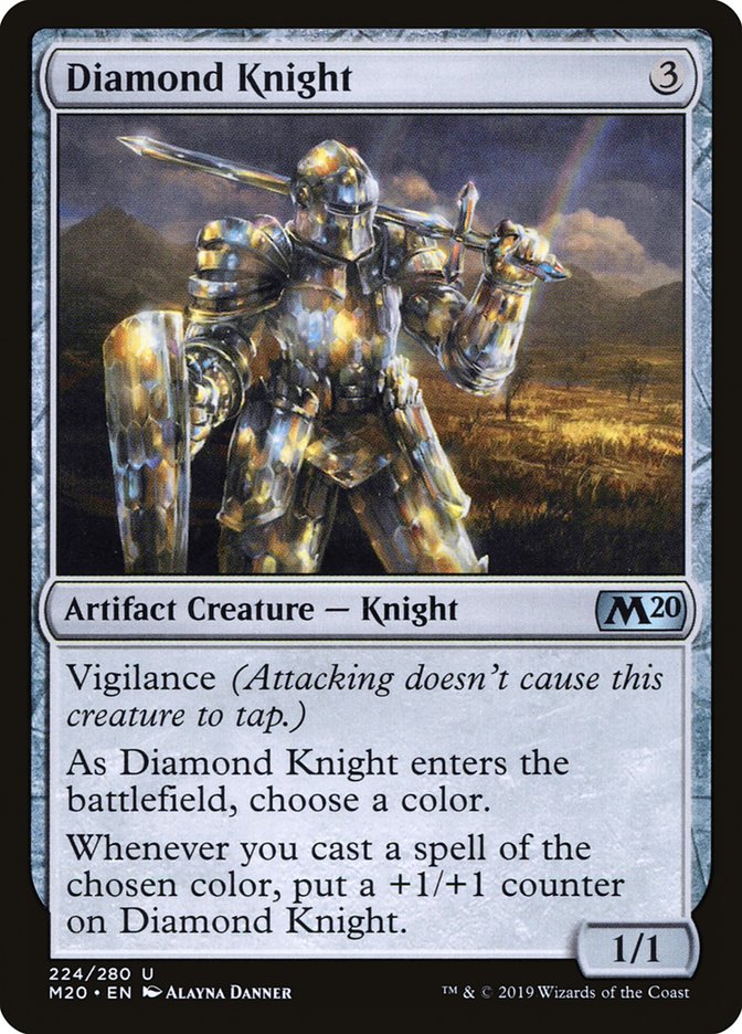 Diamond Knight [Core Set 2020] | Exor Games Summserside