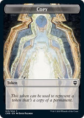 Copy // Golem Double-sided Token [Commander Legends] | Exor Games Summserside