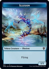 Illusion // Saproling Double-sided Token [Commander Legends] | Exor Games Summserside