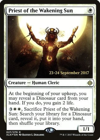 Priest of the Wakening Sun [Ixalan Promos] | Exor Games Summserside