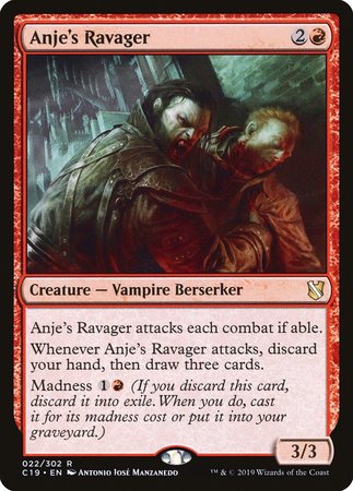 Anje's Ravager [Commander 2019] | Exor Games Summserside