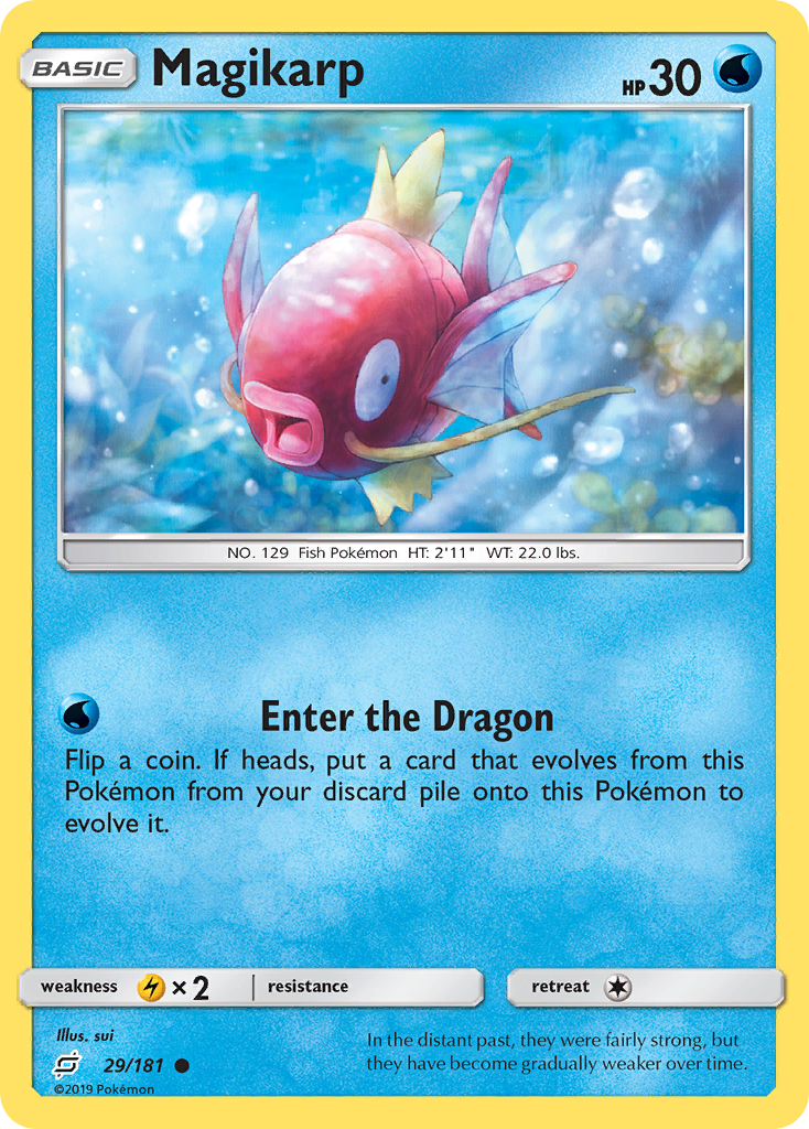 Magikarp (29/181) [Sun & Moon: Team Up] | Exor Games Summserside