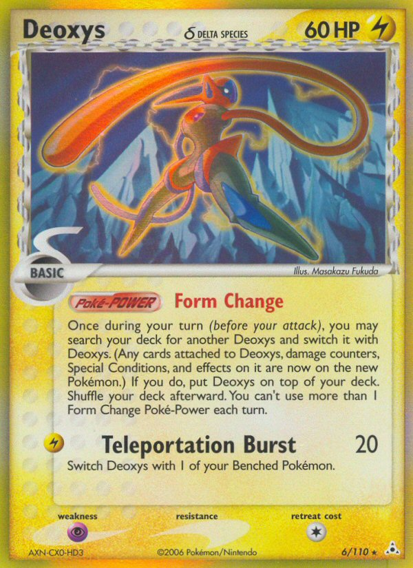 Deoxys (6/110) (Delta Species) [EX: Holon Phantoms] | Exor Games Summserside