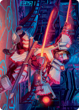 Isshin, Two Heavens as One 1 Art Card [Kamigawa: Neon Dynasty Art Series] | Exor Games Summserside