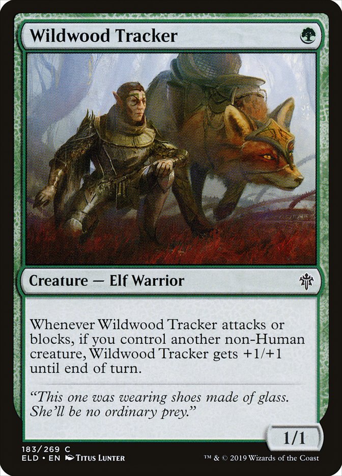Wildwood Tracker [Throne of Eldraine] | Exor Games Summserside
