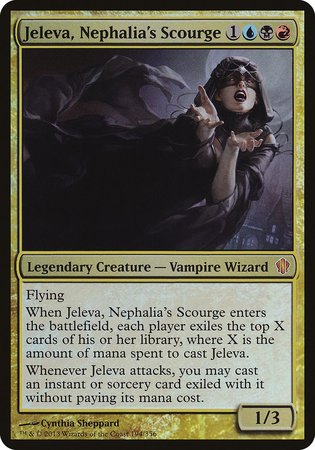 Jeleva, Nephalia's Scourge (Commander 2013) [Commander 2013 Oversized] | Exor Games Summserside