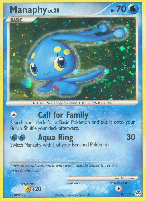 Manaphy (9/130) [Diamond & Pearl: Base Set] | Exor Games Summserside